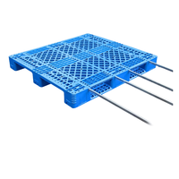 Palette en plastique HDPE Zhiyuancheng 9 pieds | Entrée simple face à 4 voies