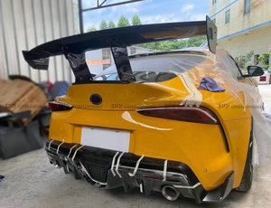Aileron arrière en fibre de carbone de type GT VRS pour Toyota Supra A90 2019+ - Remplacement simple pont M2 - Product Image 3