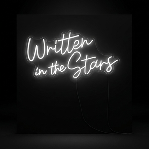 Insegna <span class=keywords><strong>LED</strong></span> Neon Personalizzata <span class=keywords><strong>in</strong></span> Acrilico con Chip <span class=keywords><strong>LED</strong></span> ad Alta Luminosità per Venditori Etsy - <span class=keywords><strong>Scritta</strong></span> 'Written <span class=keywords><strong>in</strong></span> the Stars' - Product Image 1
