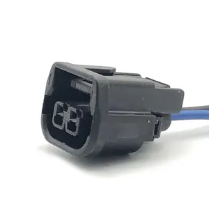 2-Pin LED-Scheinwerfer Tagfahrlicht Nebelscheinwerfer Stecker Kabelbaum für Honda 6189-7408 - Product Image 1