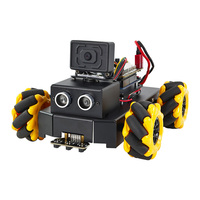 Yahboom Roboduino V2 STEM inteligente evitación de obstáculos Robot coche con cámara WiFi para programación DIY educación