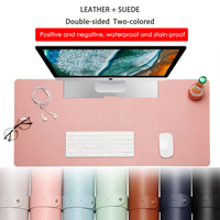 Nouveau tapis de souris en cuir personnalisé surdimensionné anti-dérapant bureau ordinateur portable tapis de souris en cuir véritable tapis de bureau