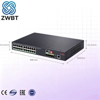 H3C IE4320-28S-HPWR Switch Jaringan 28-Port 10G dengan Dukungan POE SNMP QoS VLAN - Tersedia