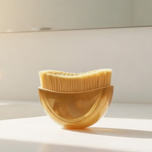 Pennello Professionale di Lusso per Modellare Viso, Mento e Corpo, con Logo Personalizzato, per Liquidi, Creme e Oli - Product Image 5