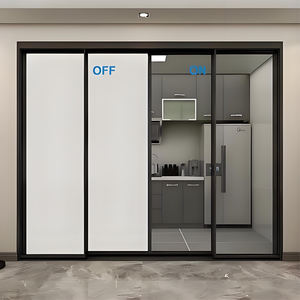 حاجز زجاجي ذكي تفاعلي مع فيلم ذكي PDLC يتحكم به عبر تطبيق الهاتف المحمول، يدمج بسلاسة مع أنظمة المباني الذكية - Product Image 3