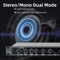 Équipement périphérique audio professionnel, stéréo 2/3 voies, mono 4 voies, crossover audio, caisson de basses, crossover numérique 234XL