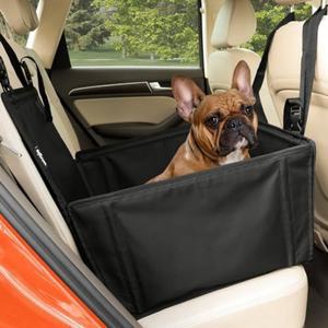 Reforza las 4 correas traseras para estabilizar la alfombrilla para mascotas en el coche, plegable, impermeable y resistente a los arañazos. - Product Image 2