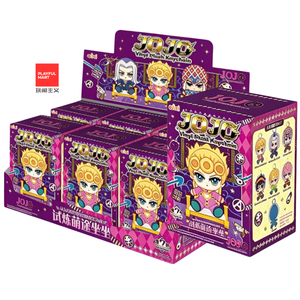 ฟิกเกอร์ EAKI ของแท้ 100% กล่องสุ่ม EAKI <span class=keywords><strong>JoJo</strong></span> Golden Wind Trial Cute Journey Sitting Series ตุ๊กตาขนนุ่ม กล่องสุ่มลุ้นรางวัล ของเล่นอนิเมะ - Product Image 1
