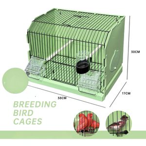 Gösteri ve fotoğraf için profesyonel kuş kafesi-kanaryalar, ispinozlar ve diğer küçük kuşlar için taşınabilir sergi kafesi - Product Image 5
