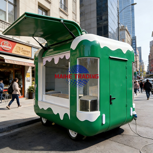 Custom Size Equipment Mobile Kitchen Restaurant Food Cart Fast Food Truck Mobile Tacos Truck Food Trailer With Kitchen Equipment - Product Image 5