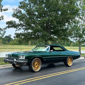 Cerchi Forgiati a 2 Pezzi Cromati Lucidi Profondamente Concavi 20, 22, <span class=keywords><strong>24</strong></span>, 26, 28 Pollici (5x127) Compatibili con Chevrolet Impala dal 1995 al 2005 - Product Image 4