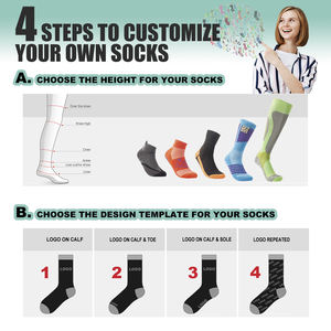 <span class=keywords><strong>Chaussettes</strong></span> de sport montantes de compression personnalisées pour hommes, tricotées <span class=keywords><strong>et</strong></span> athlétiques pour football, football, bas <span class=keywords><strong>et</strong></span> logo imprimés pour la saison de printemps - Product Image 6