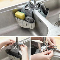Panier égouttoir de cuisine pour évier, type bouton, panier de lavage ajouré, passoire de rangement suspendue