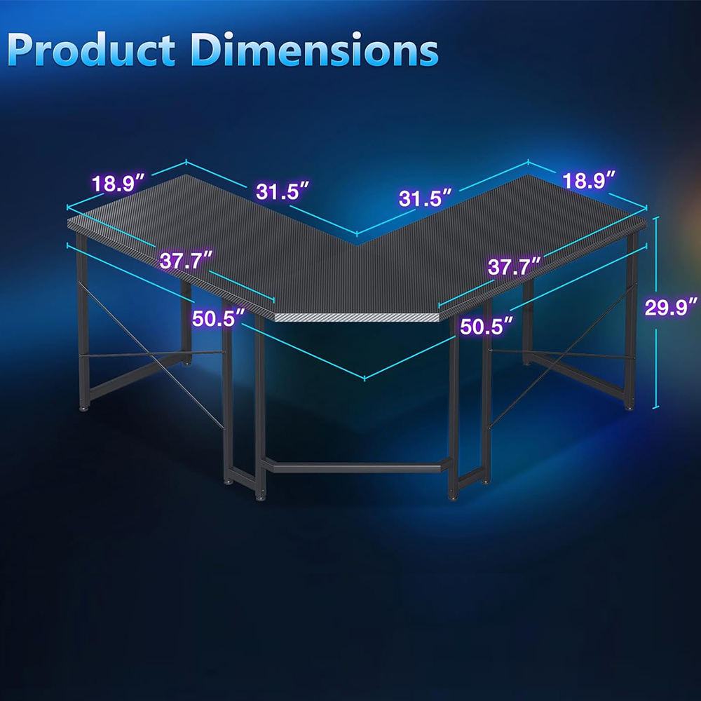 ORANGLES Electric Height Adjustable Gaming Desk | Steel Frame, 3-Segment Standing Desk, Sit-Stand Computer Table with Memory Controller (Kuwait) - detailed closeup view - illustrating benefits - Image 3 of 6 | created for all | Shop Electric Height Adjustable Gaming Desk | Steel Frame, 3-Segment Standing Desk, Sit-Stand Computer Table with Memory Controller (Kuwait) North Carolina | Free Shipping ORANGLES