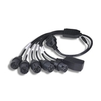 Derniers câbles adaptateurs de boîte de vitesses VAG pour convertisseur OBD2 V-W, compatibles DQ250 DQ200 VL381 VL300 DQ500 DL501, outils de diagnostic automobile