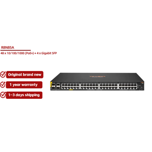 Commutateur <span class=keywords><strong>Aruba</strong></span> <span class=keywords><strong>6000</strong></span> 48G Class4 PoE 4SFP 370W d'origine <span class=keywords><strong>R8N85A</strong></span> - Product Image 1