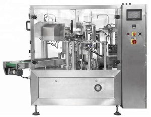 Automatic Beans Grains Weighing Filling Sachet Bag Sugar <b>Rotary</b> Packaging <b>Machine</b> - Product Image 2