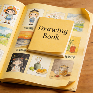 Services d'impression de livres de <span class=keywords><strong>dessin</strong></span> avec papier couché, reliure parfaite, impression numérique - Product Image 2