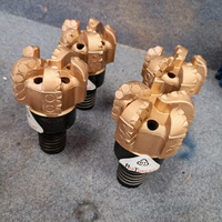 Forets PDC Ruitong en carbure de tungstène 123 mm 5 lames pour forage géologique de puits d'eau, procédé de forgeage, 1 pièce MOQ, pour forage souple-moyen