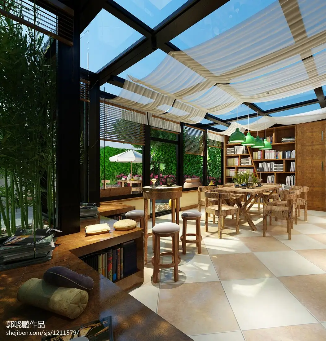 4 stagioni Sunroom di vetro casa Veranda verde Veranda Tuin alluminio giardino giardino giardino Veranda Veranda