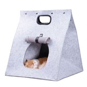 Promotion for Cute Custom Logo <b>Cat</b> House Multifunctional Portable Outdoor Pet Shelter Detachable Washable Felt Pets' <b>Backpack</b> - Product Image 2