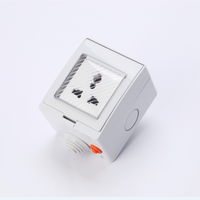Tuya App télécommande WiFi intelligent résistant aux intempéries 220V 10A prise industrielle et prise étanche pour jardin extérieur niveau IP55