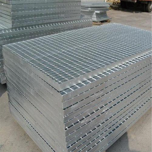 Grille métallique en acier galvanisé ASTM A36 <span class=keywords><strong>25</strong></span>*5 32*5 50*5 en promotion, panneaux de grille en acier HDG pour passerelle avec extrémité fermée - Product Image 6