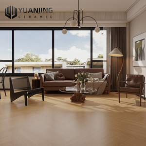 Керамогранитная плитка под дерево 150x900 мм, цельная, противоскользящая, для внутренних помещений: вилл, отелей, апартаментов, спален, гостиных. - Product Image 5