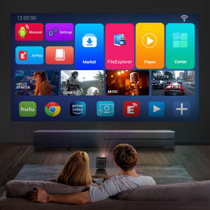 Projecteur DLP OEM pour <span class=keywords><strong>P19</strong></span> LED, mini projecteur intelligent pour camping en extérieur, Full HD 4K, avec batterie 7800mAh et WIFI - Product Image 6