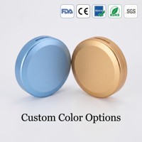 Boîte à snus en aluminium mince et légère usinée CNC, logo personnalisé, hermétique, plus de 30 couleurs, conteneur de poche OEM