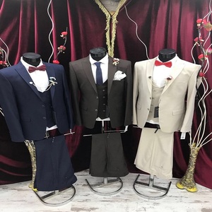 Conjunto de traje azul real de 3 piezas para hombre, esmoquin para novio de boda, traje Formal para hombre, traje de negocios - Product Image 2