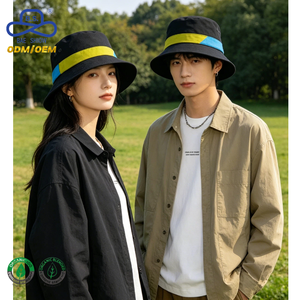 Chapeau Bob Colorblock Tendance Streetwear Certifié BSCI GRS avec Logo <span class=keywords><strong>Personnalisé</strong></span> pour Tenue <span class=keywords><strong>de</strong></span> Pêcheur - Product Image 6