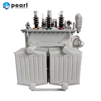 Transformateur immergé dans l'huile triphasé automatique 1000 KVA 35 KV à faible perte, connexion Dyn11, 50/60 Hz, système de distribution à bobines superposées