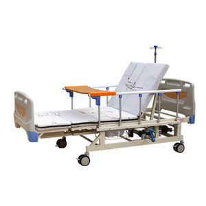 เตียงพยาบาลนาคาโทมิ รุ่น ZC-01 แบบหมุนด้วยมือ สำหรับดูแลผู้สูงอายุ ใช้ในโรงพยาบาลและที่บ้าน พร้อมราวกั้น - Product Image 5