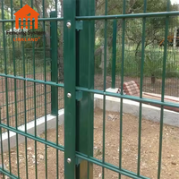 Clôture en treillis métallique soudé de haute qualité en acier galvanisé 8*6*8, peint en métal 2D, pour jardin et ferme, double panneau