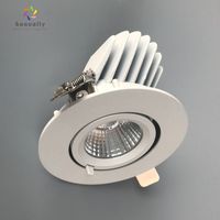 Spots encastrés LED réglables de haute qualité avec un CRI élevé 90 IP20 Garantie de 5 ans Design moderne