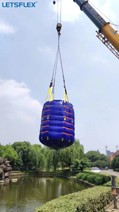 Túi Nhựa PVC Cỡ Lớn 14 Tấn Nhà Máy Trung Quốc Đóng Gói Hóa Chất Phân Bón Hạt Cát Bột Cá - Product Image 5