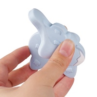 Jouet de dentition pour bébé, anneau en Silicone, en forme d'animal de raton laveur, accessoire éducatif à mâcher pour nouveau-né,