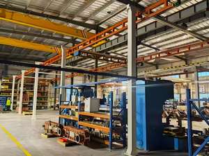 Grue modulaire KBK légère certifiée CE avec palan à chaîne, grue suspendue 2t pour système de grue de poste de travail - Product Image 3