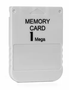 Kartu Memori Speed 1 MB Mega untuk PS1, Modul Game Adaptor Profesional Colokan Data Tahan Lama, Hemat Data Kartu Memori Kecepatan Tinggi untuk PS1