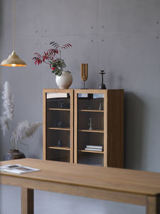 Meuble de rangement Poly House Bird Myanmar avec porte vitrée, armoire de présentation, emballage postal - Product Image 2