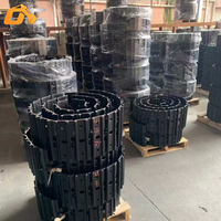 Chaîne de voie d'excavatrice pour Jcb JS70 JS75 JS110 JS130 JS160 JS180 JS200 JS220 JS240 JS260 JS300 Sk300 24100J15218F2 Lien de voie