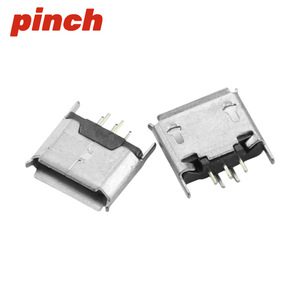 Conector Micro USB Tipo B Hembra de 5 Pines, Conector Rectangular de Montaje Superficial para PCBs - Product Image 4