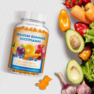 Compléments alimentaires végétaliens OEM pour la santé, <span class=keywords><strong>nutrition</strong></span>, multivitamines en gummies, vitamines nutritives pour femmes, 60 gummies, soutien du sommeil, énergie - Product Image 5