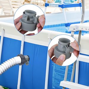 Adaptateur <span class=keywords><strong>de</strong></span> <span class=keywords><strong>pompe</strong></span> <span class=keywords><strong>de</strong></span> filtration pour <span class=keywords><strong>piscine</strong></span> <span class=keywords><strong>Intex</strong></span>, connecteur <span class=keywords><strong>de</strong></span> <span class=keywords><strong>tuyau</strong></span> <span class=keywords><strong>de</strong></span> type B, compatible avec les tuyaux <span class=keywords><strong>de</strong></span> <span class=keywords><strong>piscine</strong></span> flexibles <span class=keywords><strong>de</strong></span> 1,25 pouce et 1,5 pouce, compatible avec l'eau salée - Product Image 2