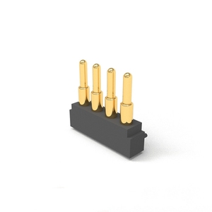 Conector pin Pogo de montaje lateral horizontal 4P | 2A de alta corriente | para auriculares/teclado/sonda de iluminación - Product Image 2