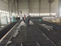 Machine de découpe laser à fibre à portique Rbqlty 6000W 12000W 15000W CNC pour découpe de métaux avec table ouverte Cypcut