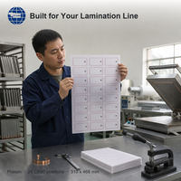 LF EM4102 Proximity Inlay Prelam 125kHz Chip Inlay Sheet pour la production de cartes d'identité
