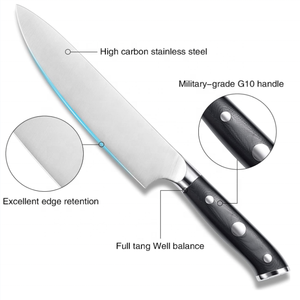 Ensemble <span class=keywords><strong>de</strong></span> couverts complets classiques <span class=keywords><strong>de</strong></span> 14 pièces, ensemble <span class=keywords><strong>de</strong></span> couteaux <span class=keywords><strong>de</strong></span> cuisine en acier inoxydable avec bloc <span class=keywords><strong>noir</strong></span> - Product Image 2