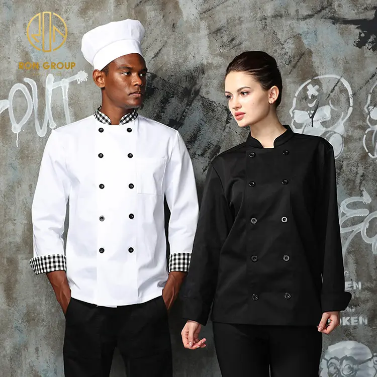 Japanse Restaurant Uniform Jurk Ontwerpen Stof Kok Sushi Chef Keuken Jacket Custom Korte Mouwen Hotel Personeel Uniform